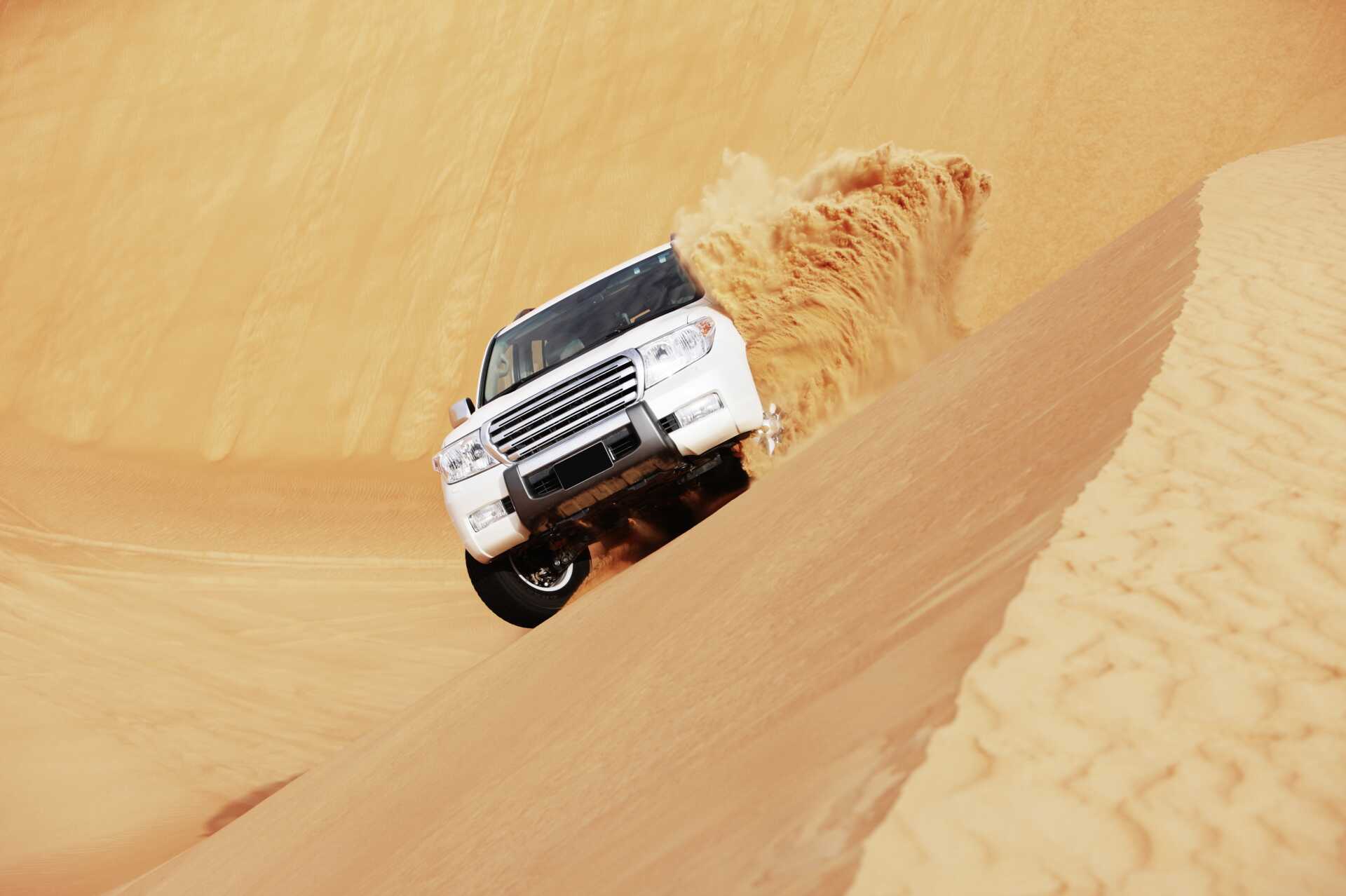 Aavikkosafari BBQ-illallisen kera