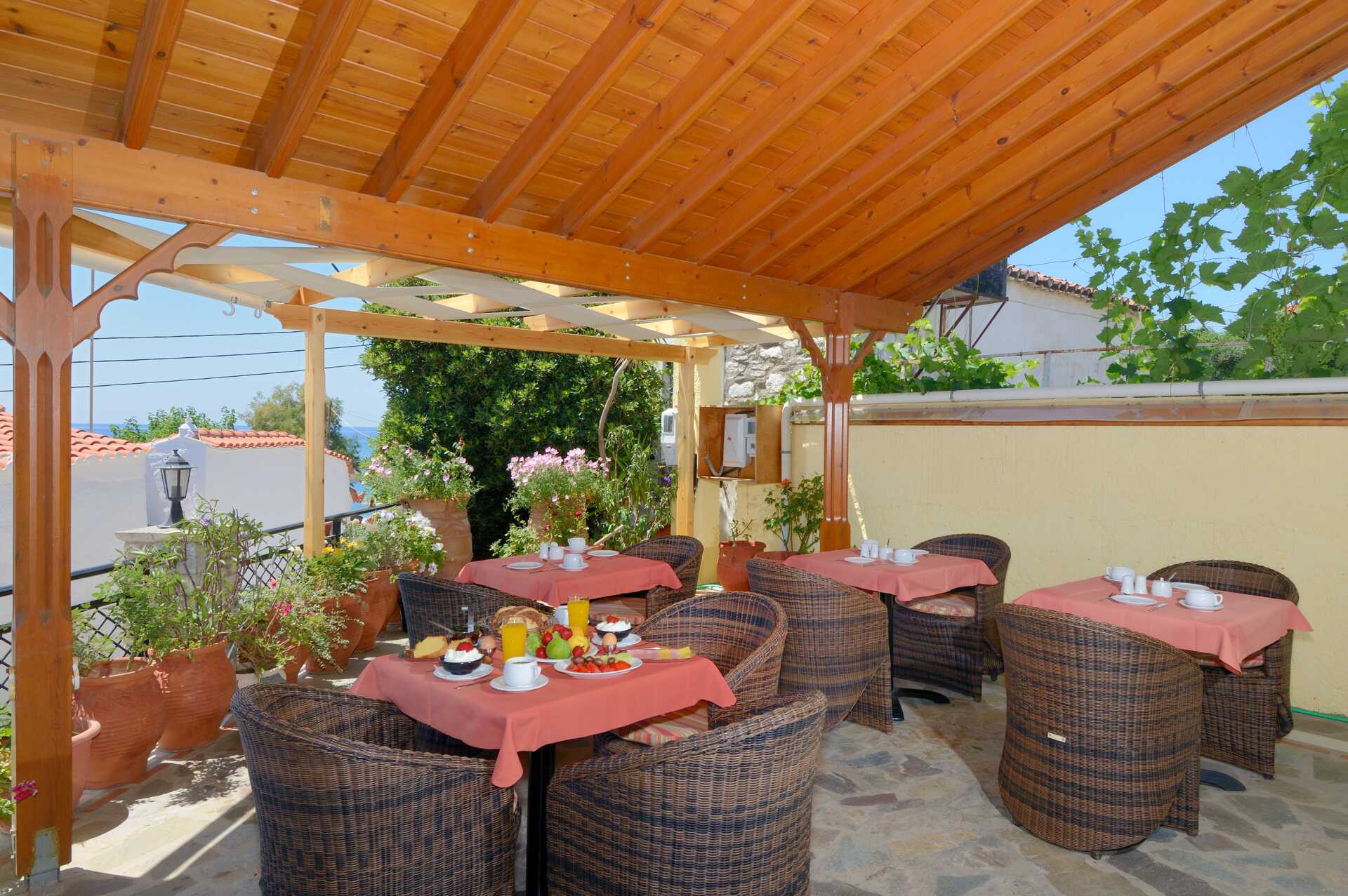 hotelli Agrilionas on Samos.