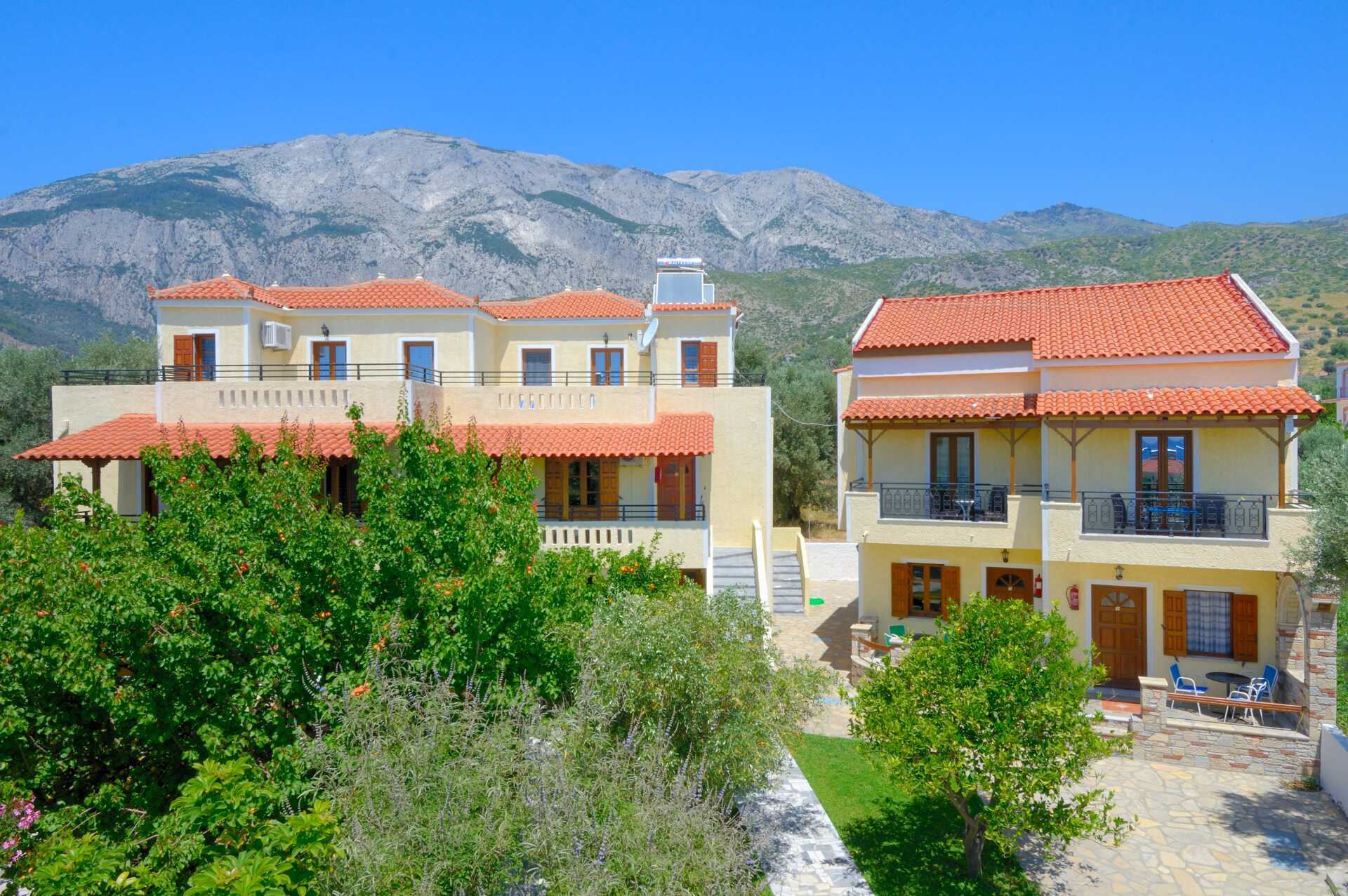 hotelli Agrilionas on Samos.