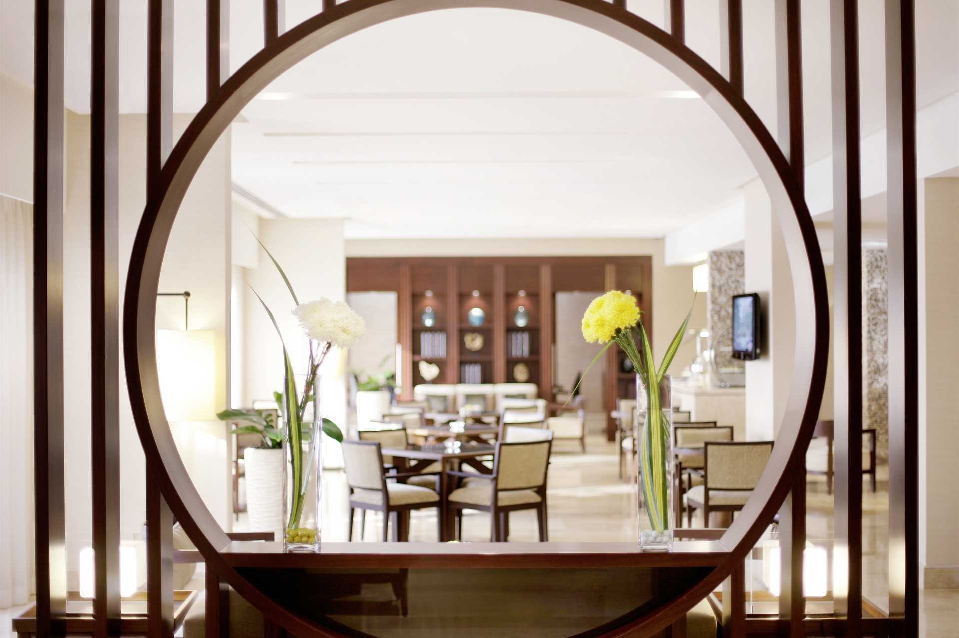 Ravintola Amwaj Rotana Jumeirah Beachillä Dubaissa, Arabiemiraateissassa.