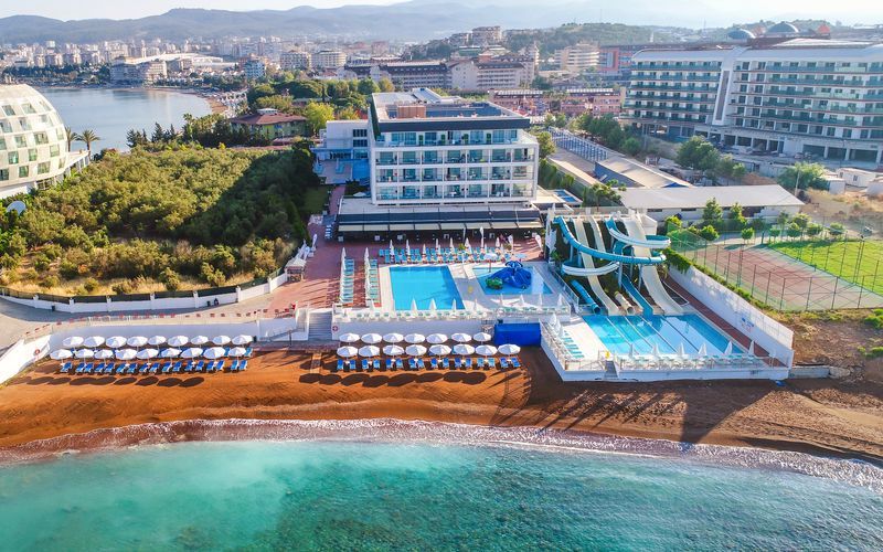 Hotelli Gold Island. Alanya, Turkki.