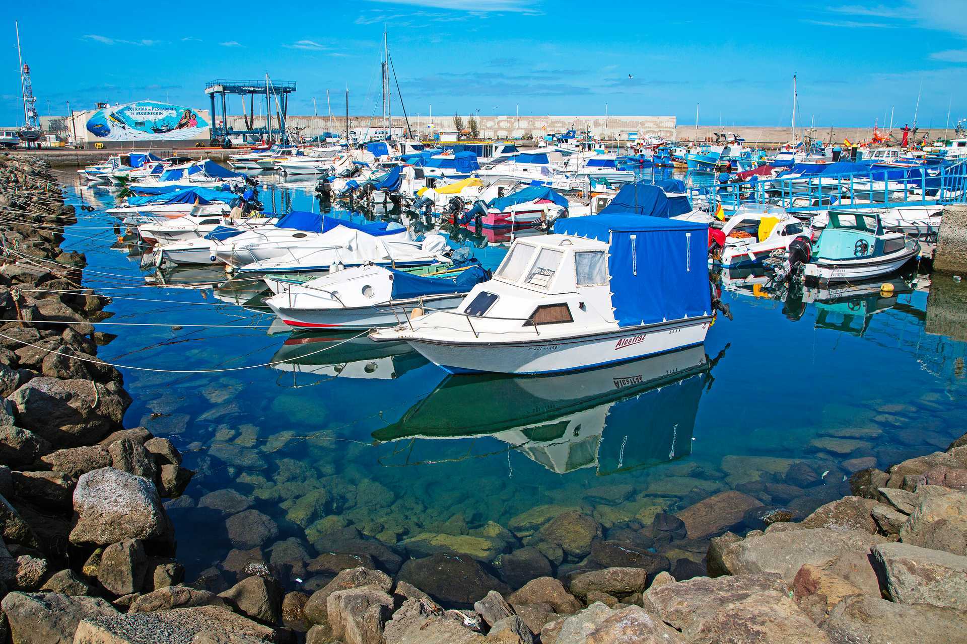 Arguineguin. Gran Canaria, Espanja.
