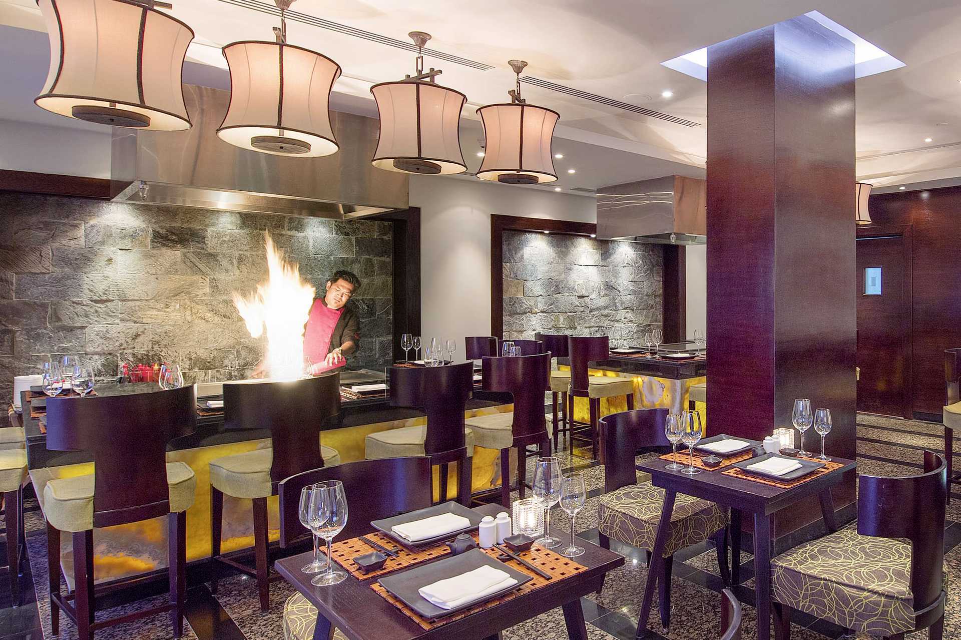 Mikade-ravintola Hotelli Baron Palace Resortissa Sahl Hasheeshissa, Egyptissä.