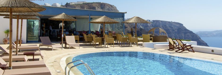 Hotelli Caldera's Lilium, Santorini, Kreikka.