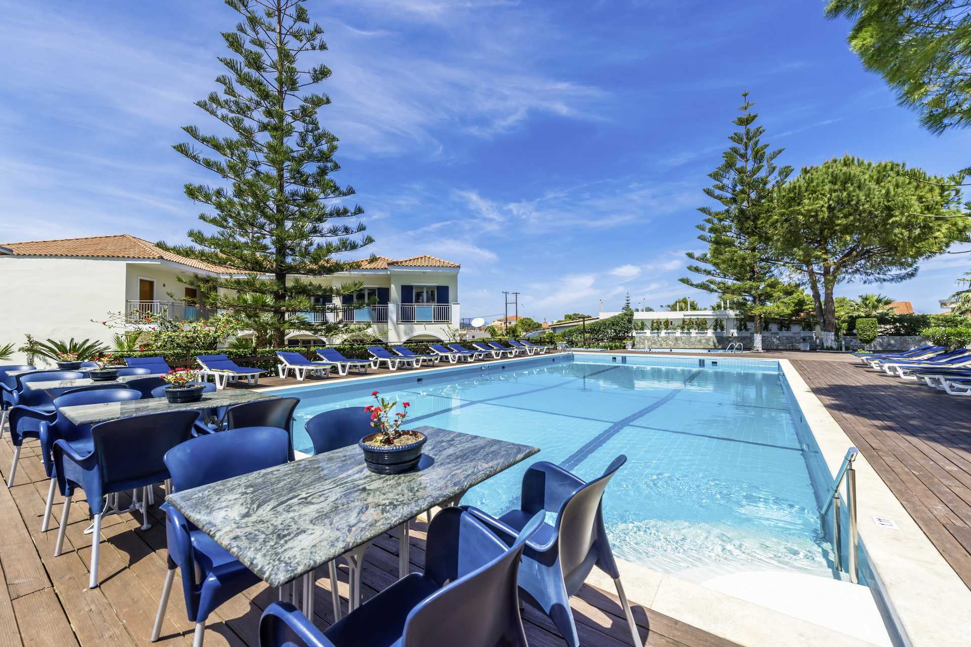 Allasbaari, Hotelli Contessa, Zakynthos, Kreikka.