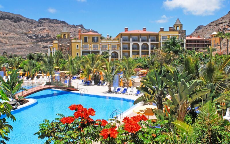 Allasalue, Hotelli Cordial Mogan Playa, Puerto Mogan, Gran Canaria.