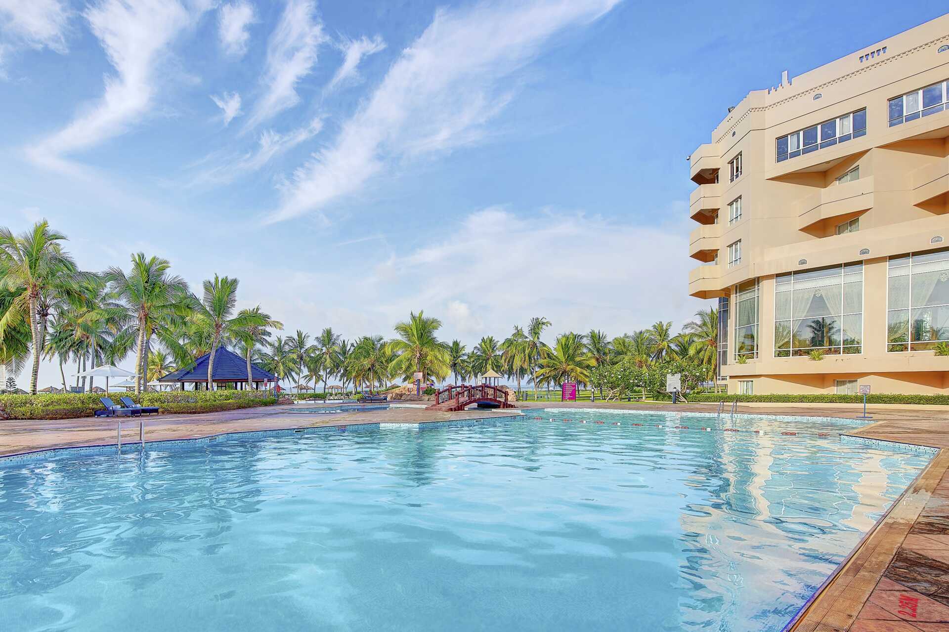 Allas, hotelli Crowne Plaza Resort. Salalah, Oman.