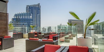 Kattoterassi, Hotelli Ramada Plaza Jumeirah, Dubai.