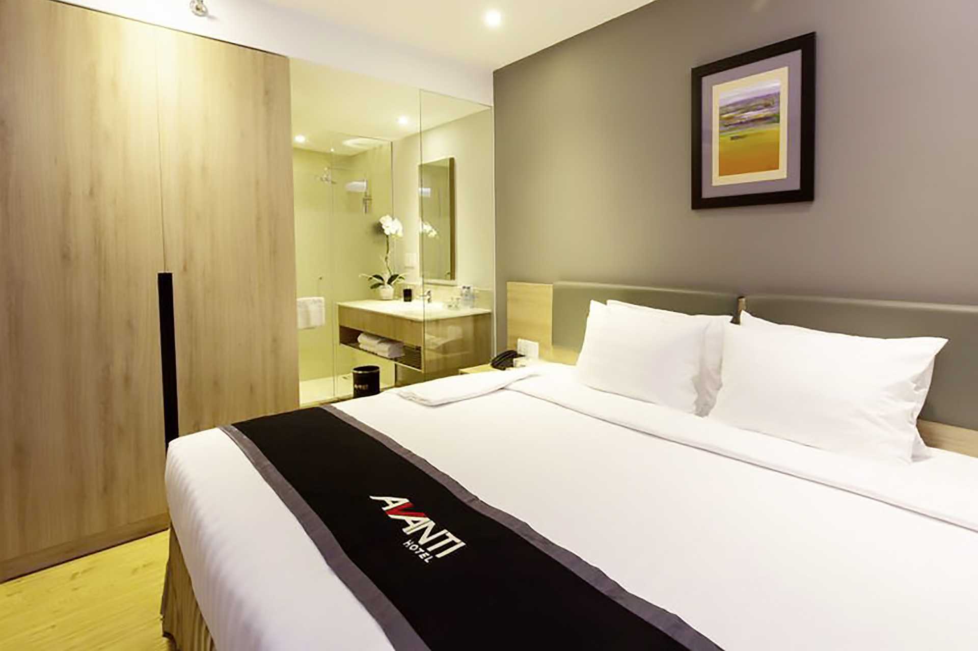 Deluxe -huone, hotelli Avanti. Saigon, Vietnam.