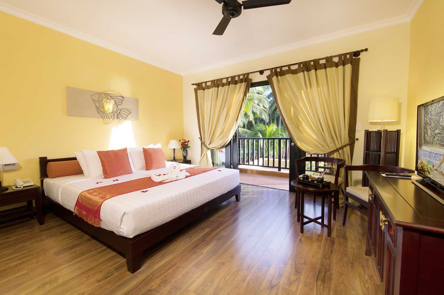 Deluxe-huone Hotel Seahorse Resort &amp; Spassa Phan Thietissä, Vietnamissa.