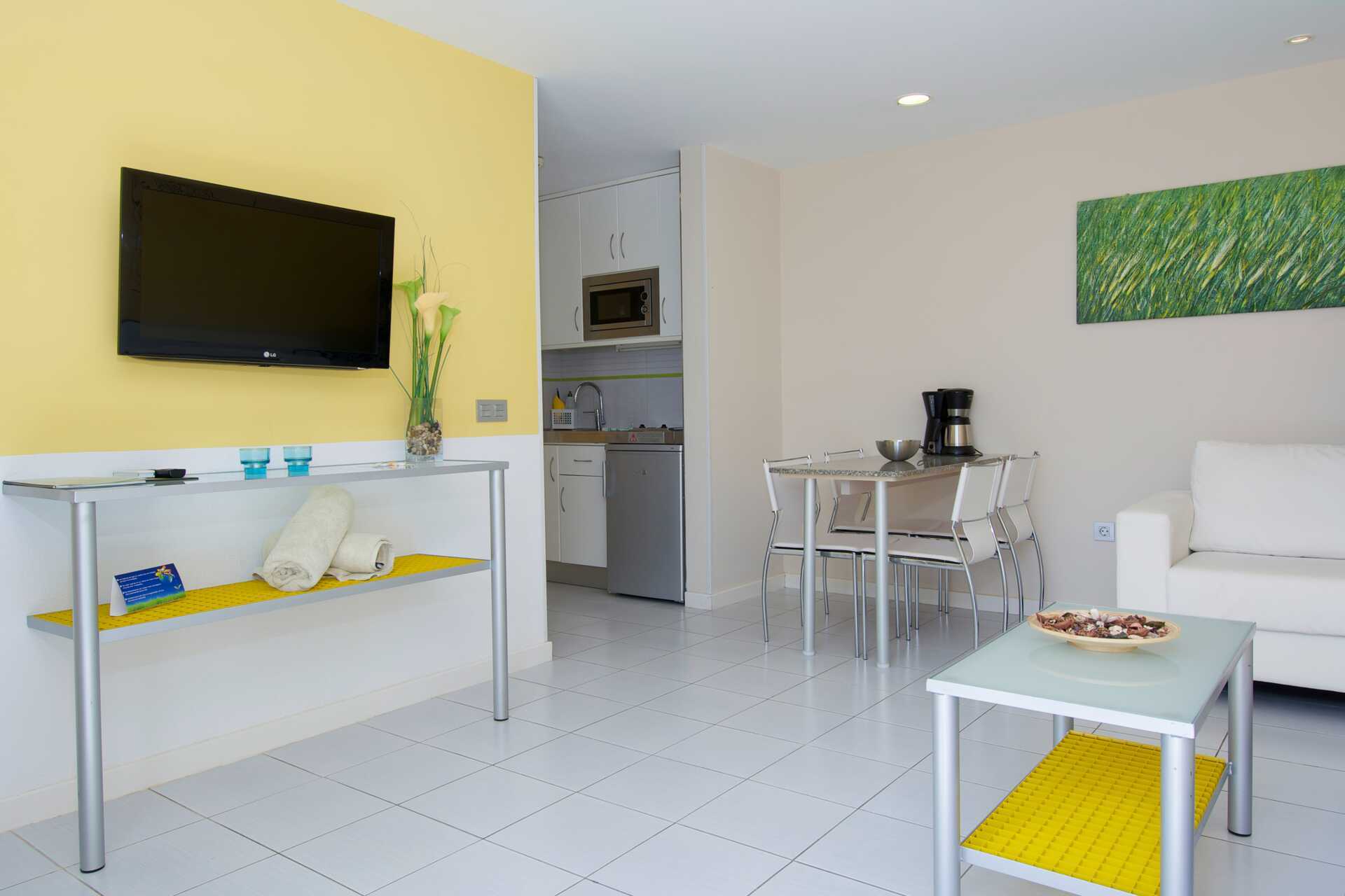 Deluxe-kolmio Riosolissa Puerto Ricossa, Gran Canarialla.