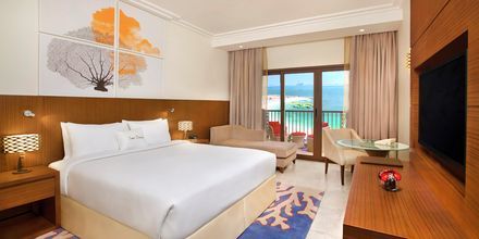 Kahden hengen huone, Hotelli Doubletree by Hilton Marjan Island, Ras al Khaimah.