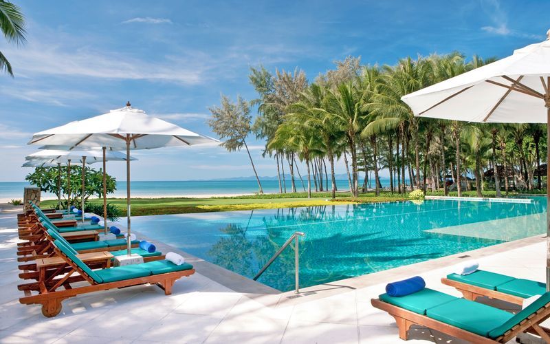 Hotelli Sheraton Krabi Beach Resort.