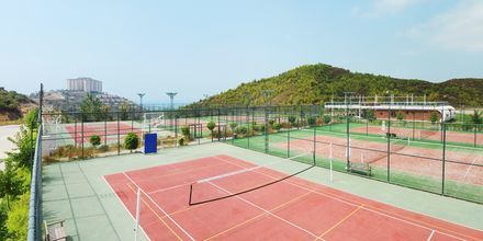 Tennis, Goldcity Holiday Resort. Alanya, Turkki.