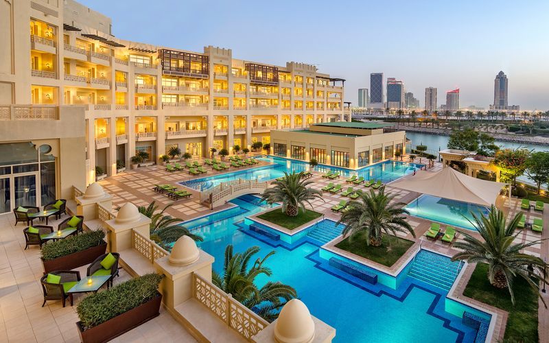 Hotelli Grand Hyatt, Doha, Qatar.