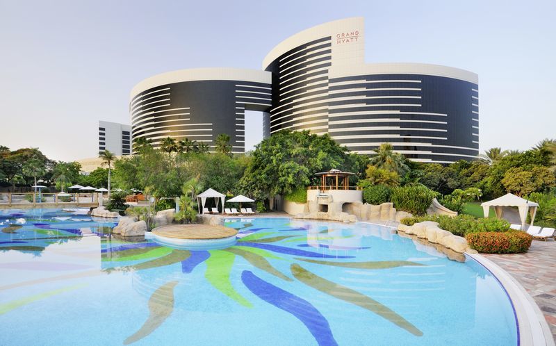 Hotelli Grand Hyatt, Dubai.