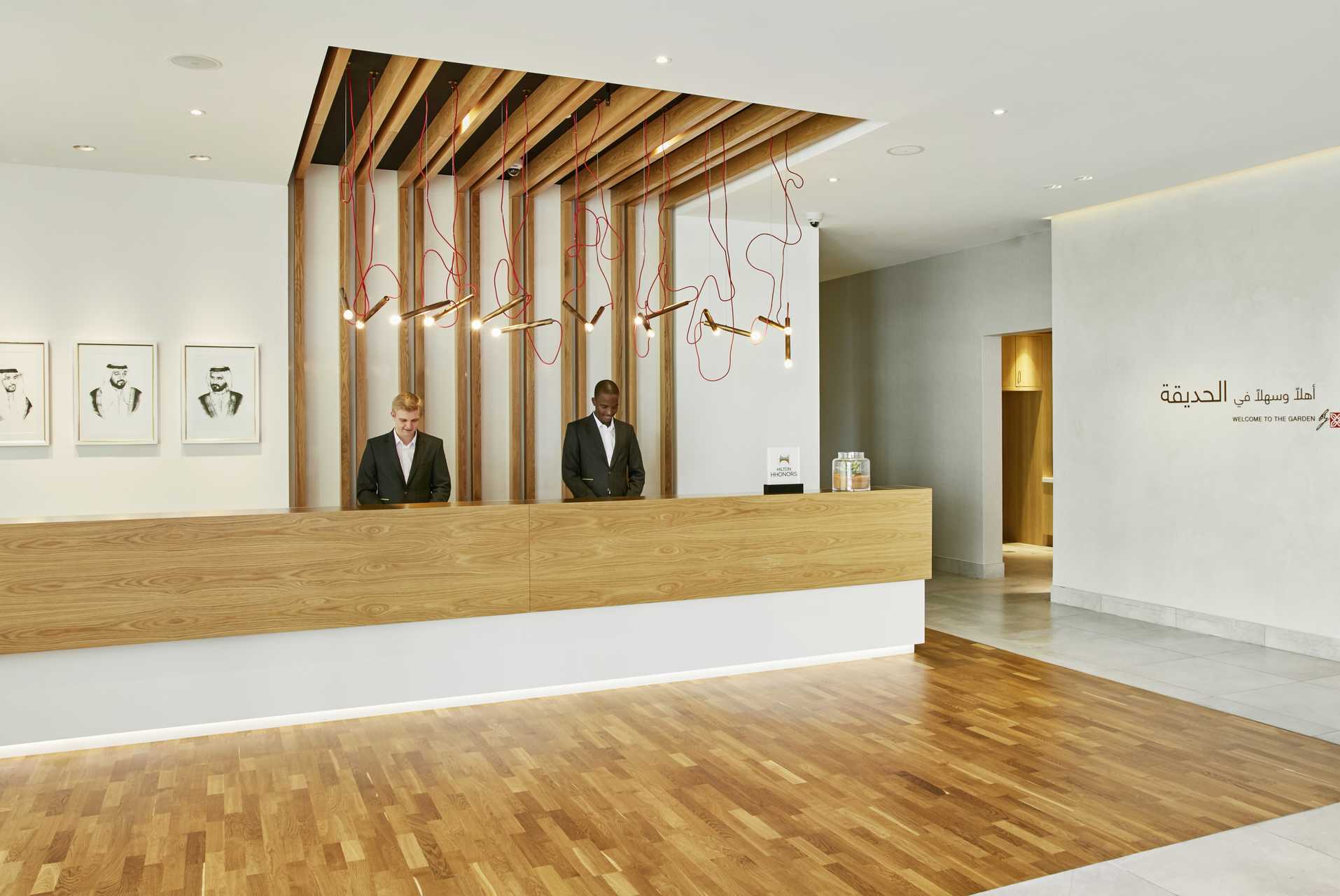 Vastaanotto, Hilton Garden Inn Mall of the Emirates, Dubai, Yhdistyneet Arabiemiirikunnat.