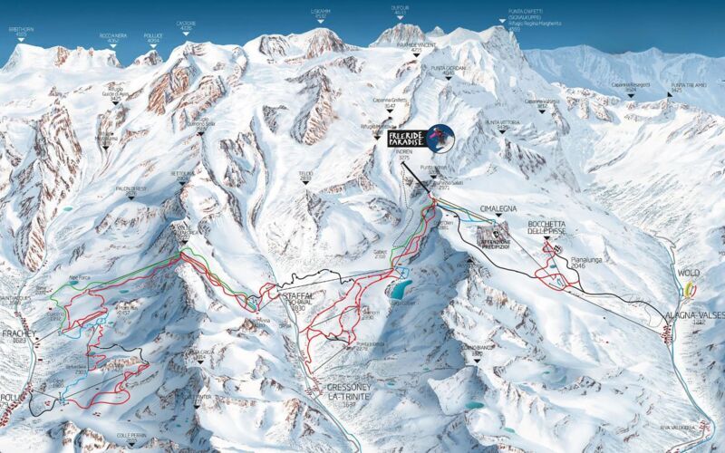 Hissilippu - Monterosa Freeride Paradise