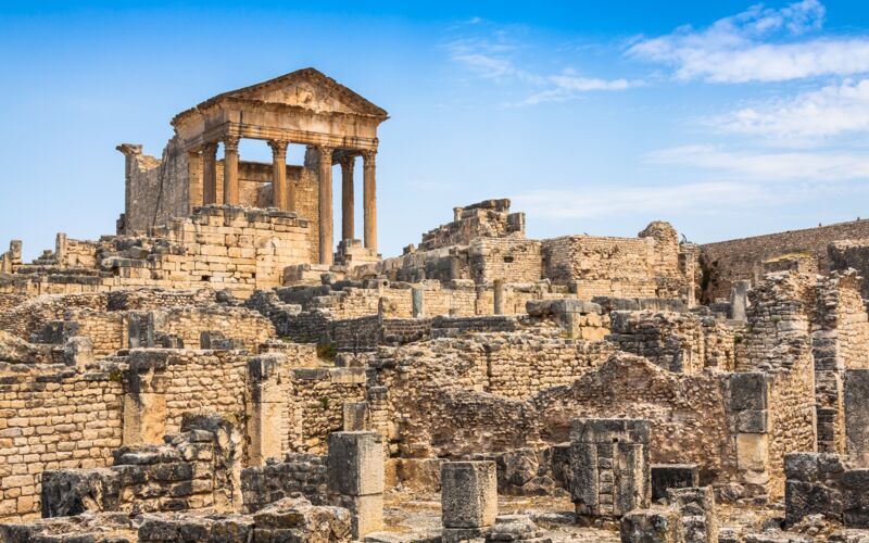Historiallinen Dougga