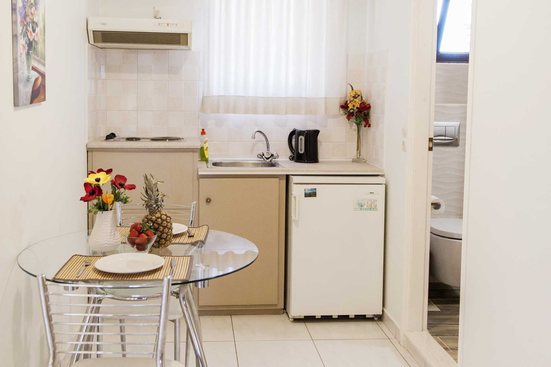 Huoneisto hotellissa Aggelos Lefkadassa, Kreikassa.