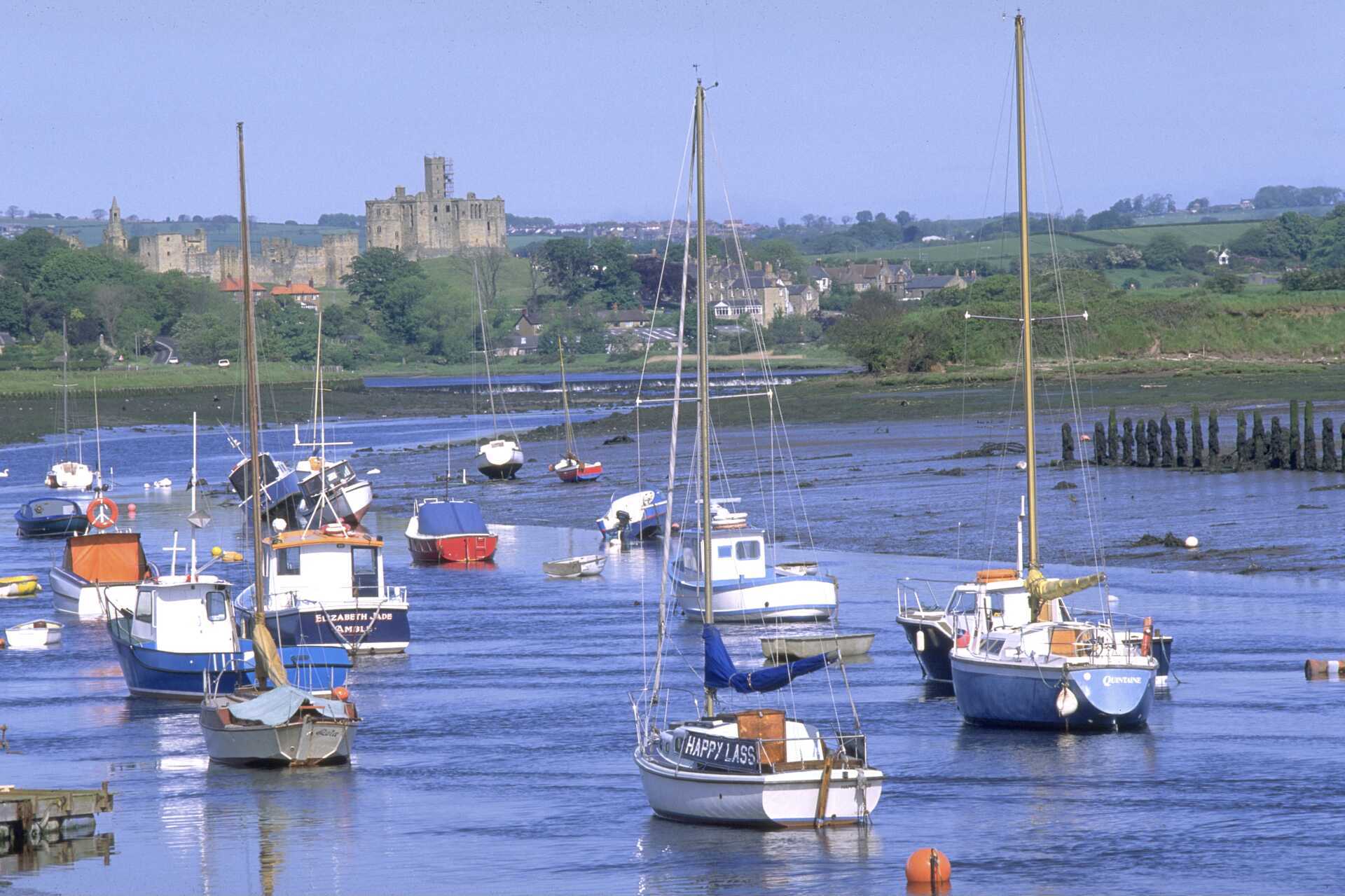 Veneitä, Lontoo, Iso-Britannia.