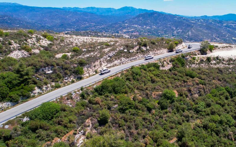 Jeeppikierros Troodos-vuorilla