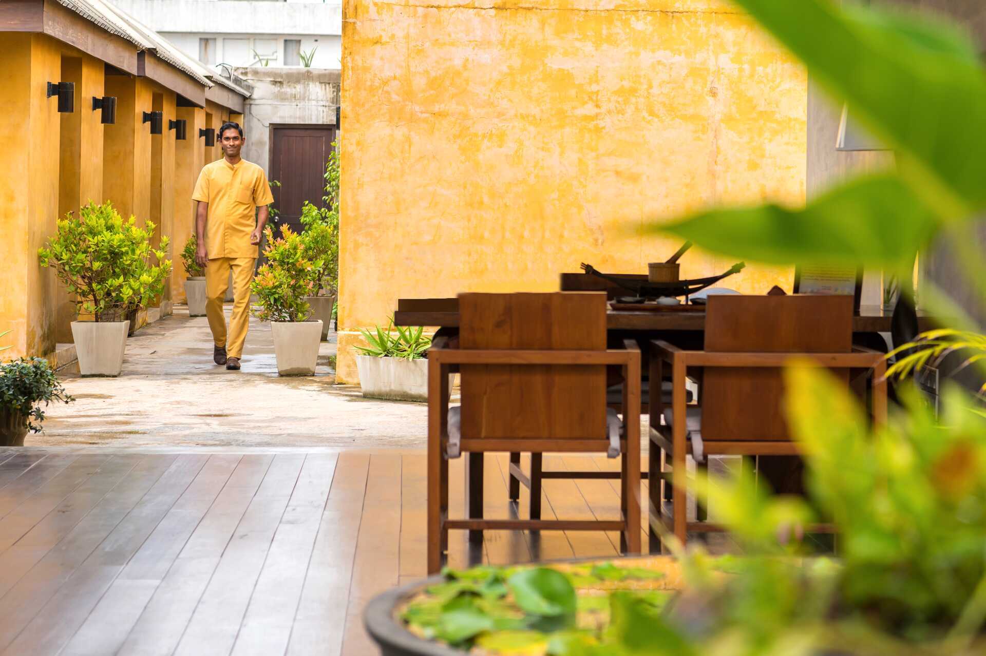 Spa, hotelli Jetwing Sea. Negombo, Sri Lanka.