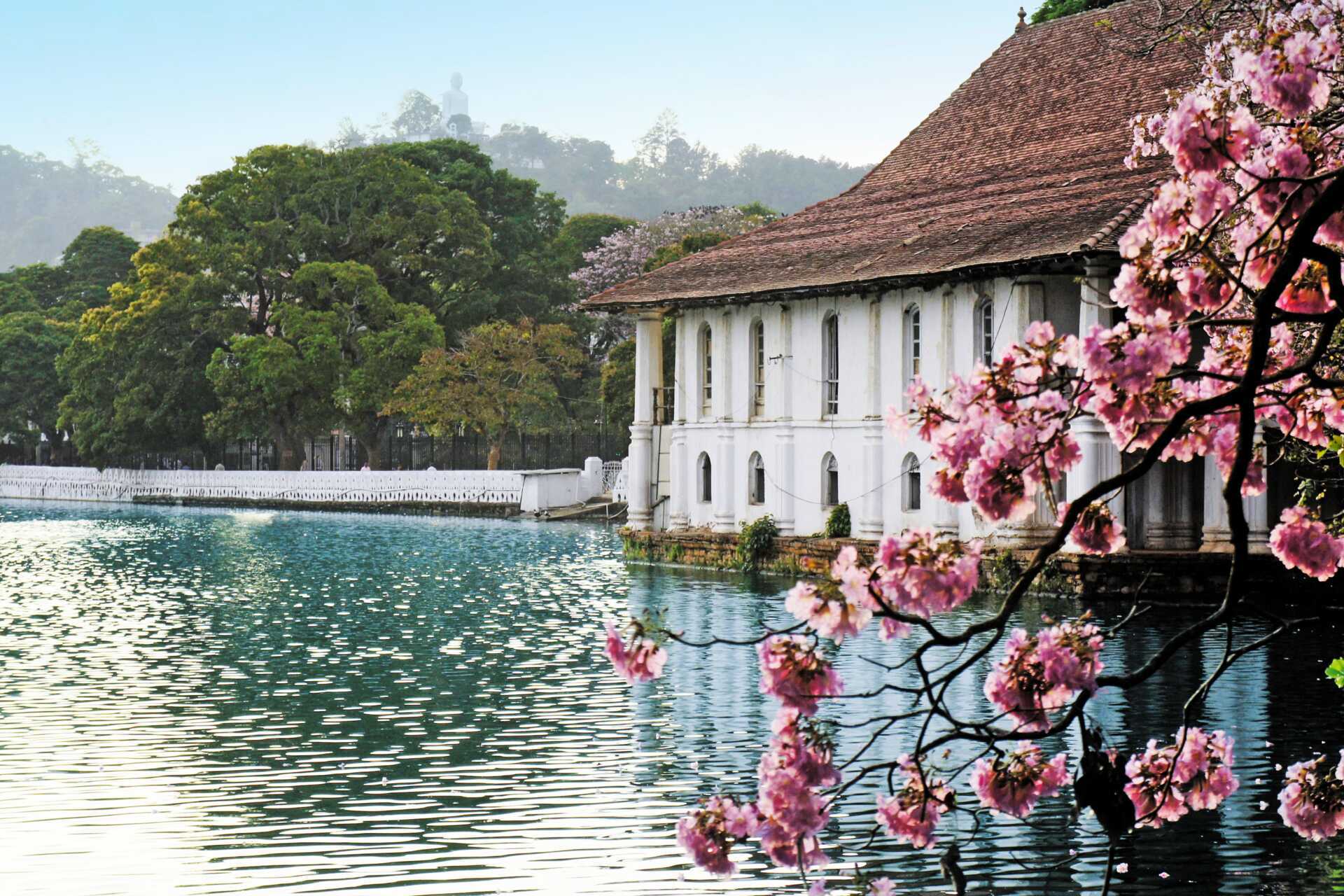 Tempel of the Tooth, Kandy, Sri Lanka.