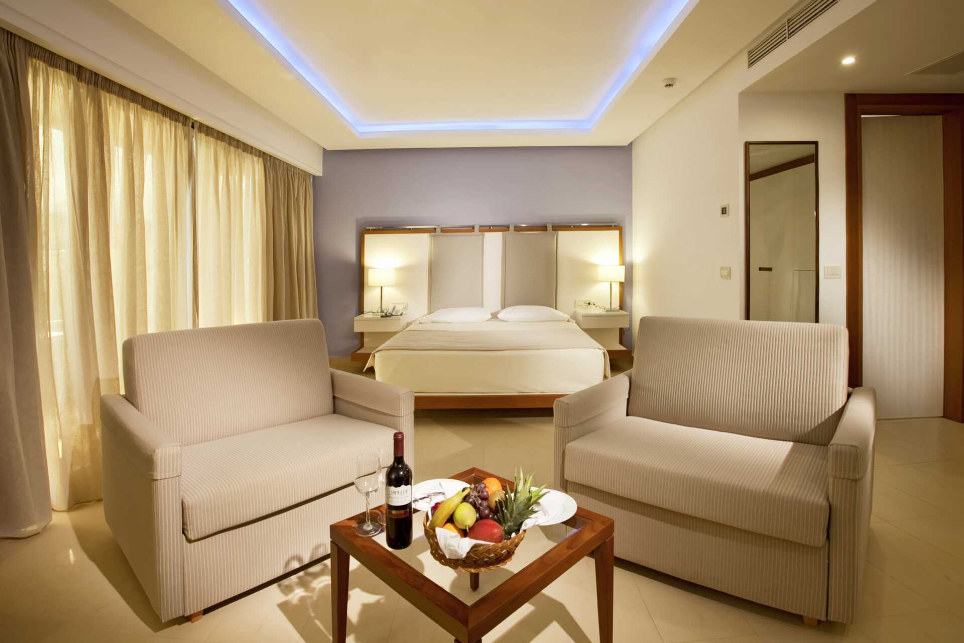 Juniorsviitti Hotelli Alimounda Maressa Karpathoksessa, Kreikassa.