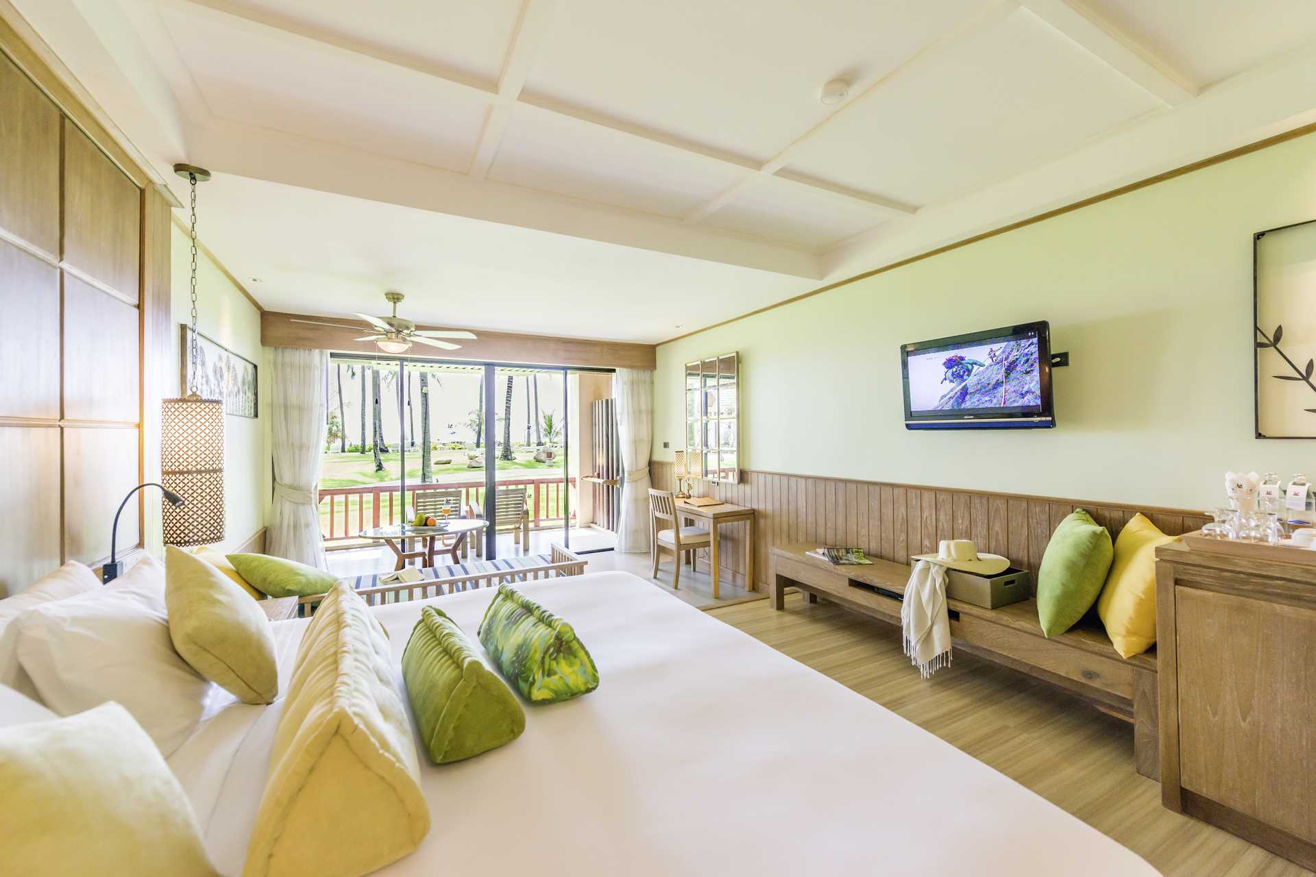 Juniorsviitti hotelli Katathani Phuket Beach Resortissa, Thaimaassa.