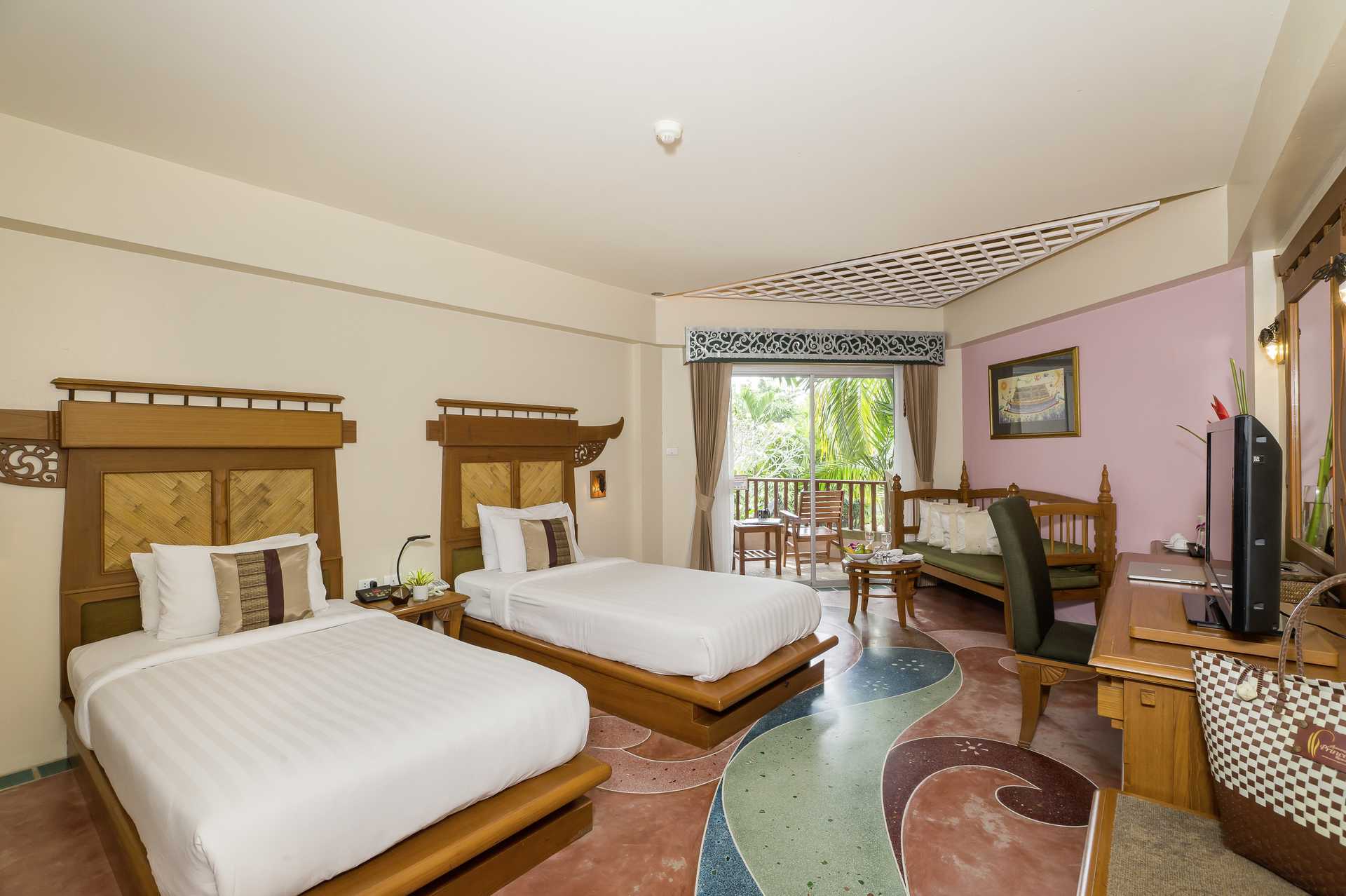 Kahden hengen huone Hotelli Aonang Princeville Villa Resort &amp; Spassa Krabissa. 