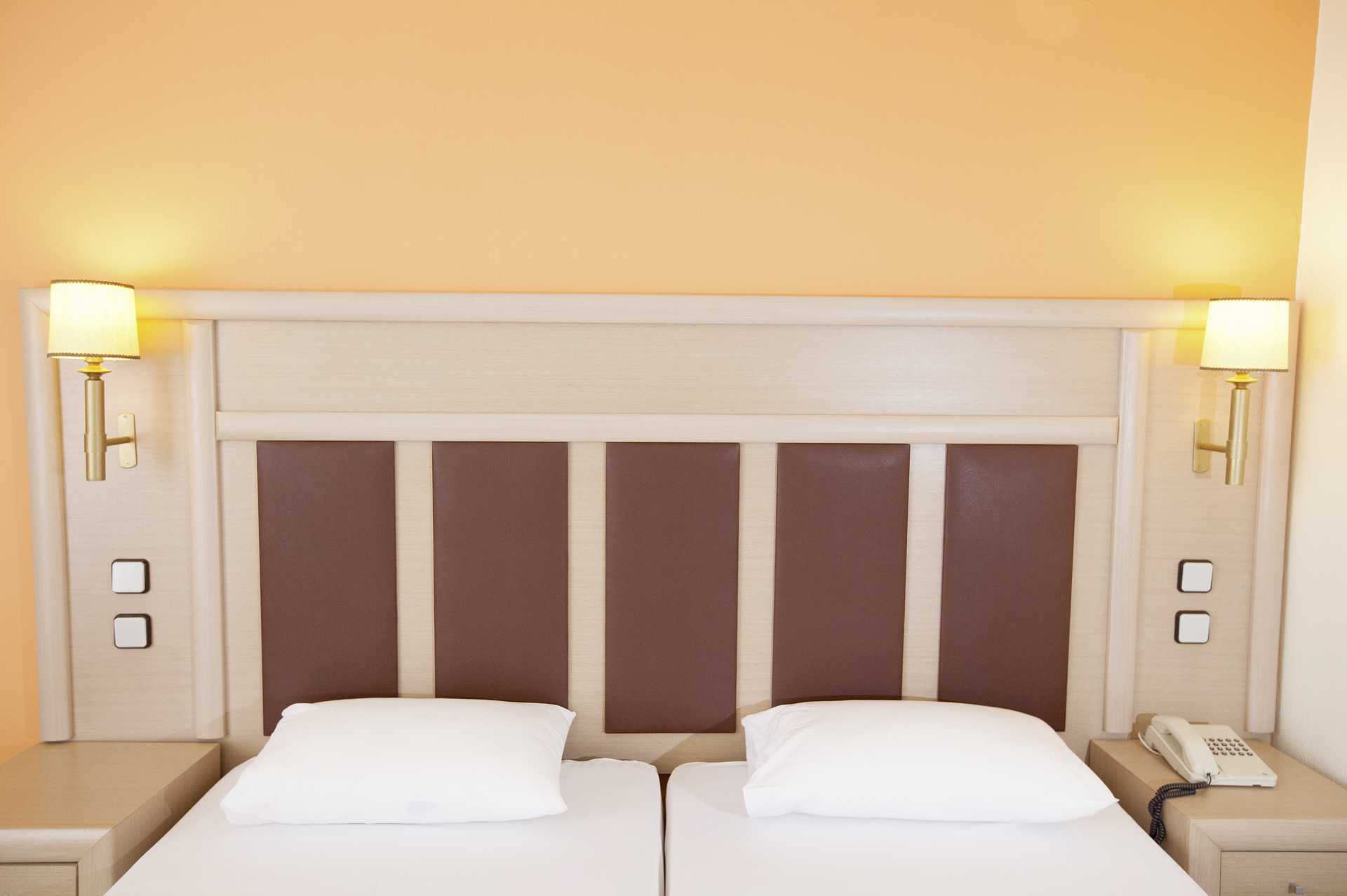 Kahden hengen huone hotellissa Kanali Kanalissa, Kreikassa.