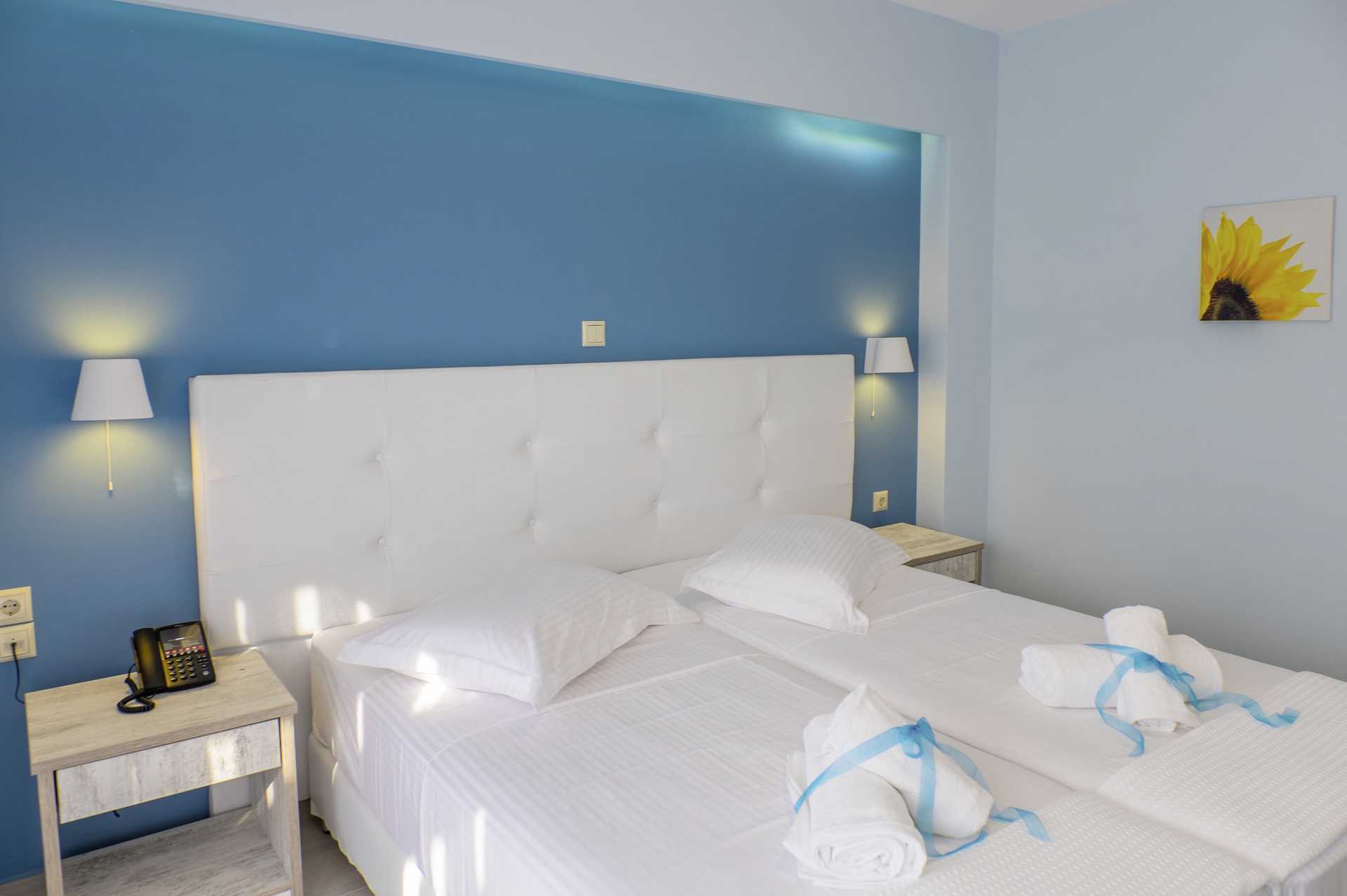 Kahden hengen huone Must-hotellissa Kanalissa, Kreikassa.