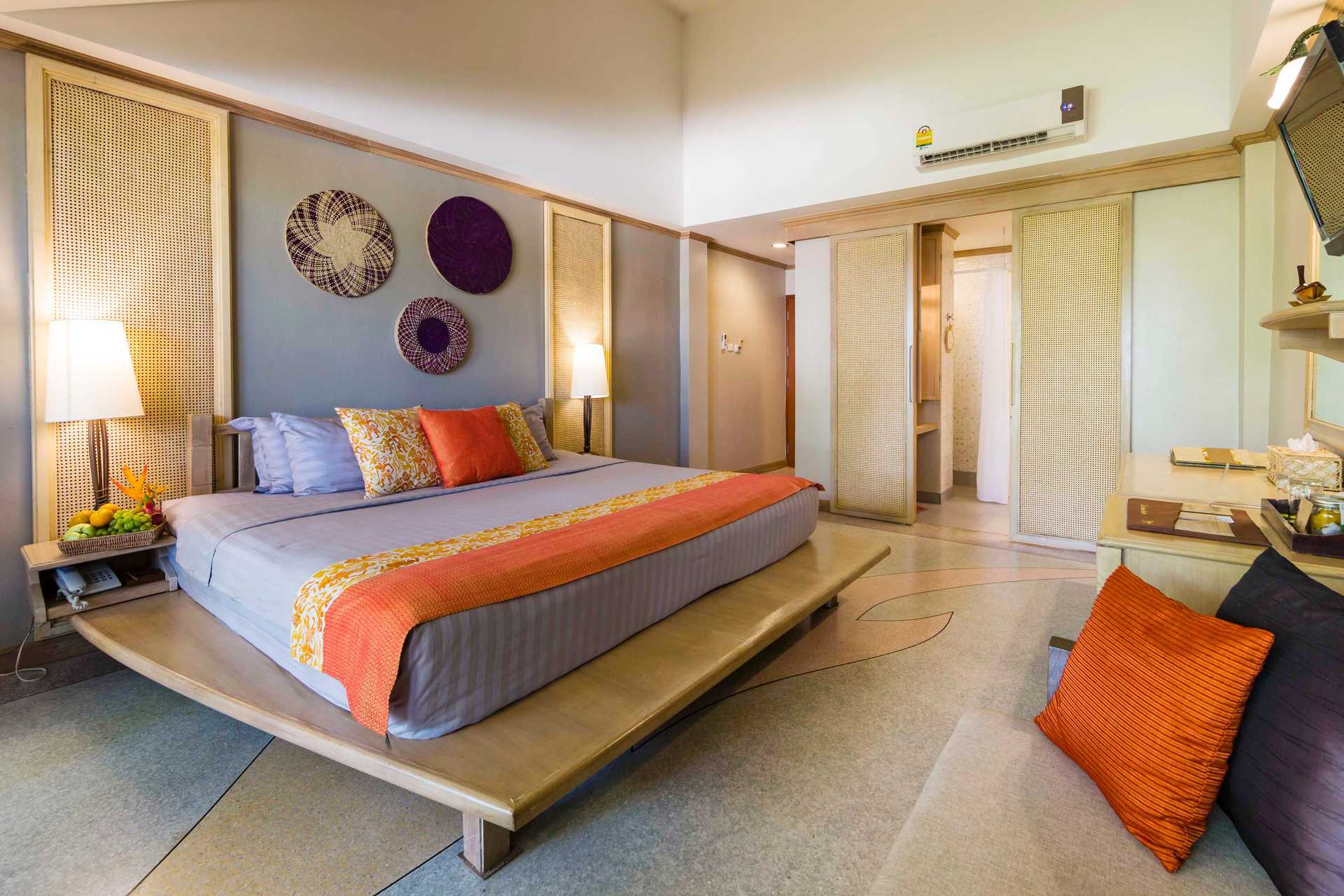 Kahden hengen huone Pakasai Resortissa Ao Nangissa, Thaimaassa.