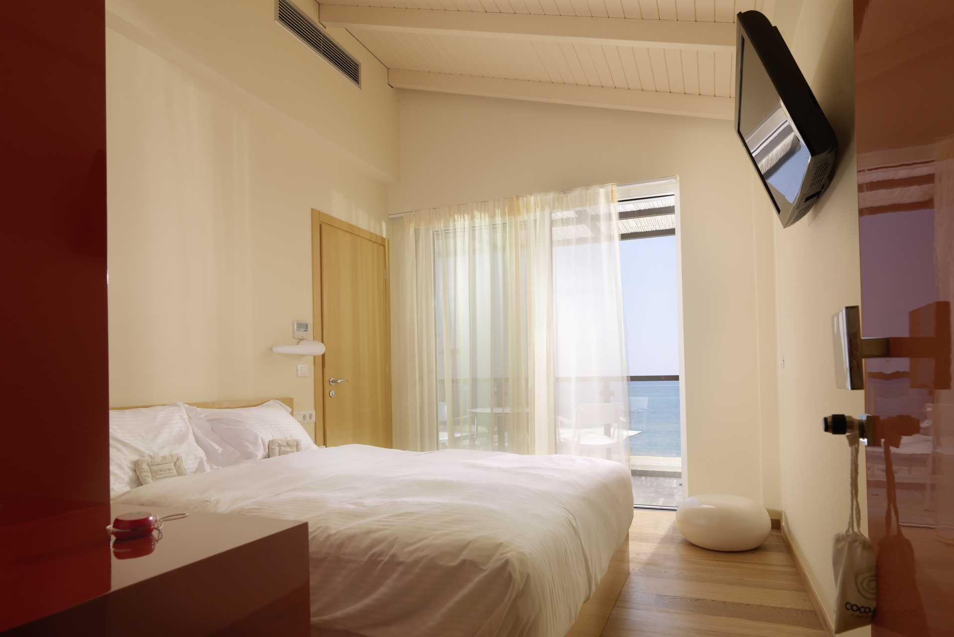 Kahden hengen huone Sand SESA Boutique -hotellissa Kanalissa, Kreikassa.