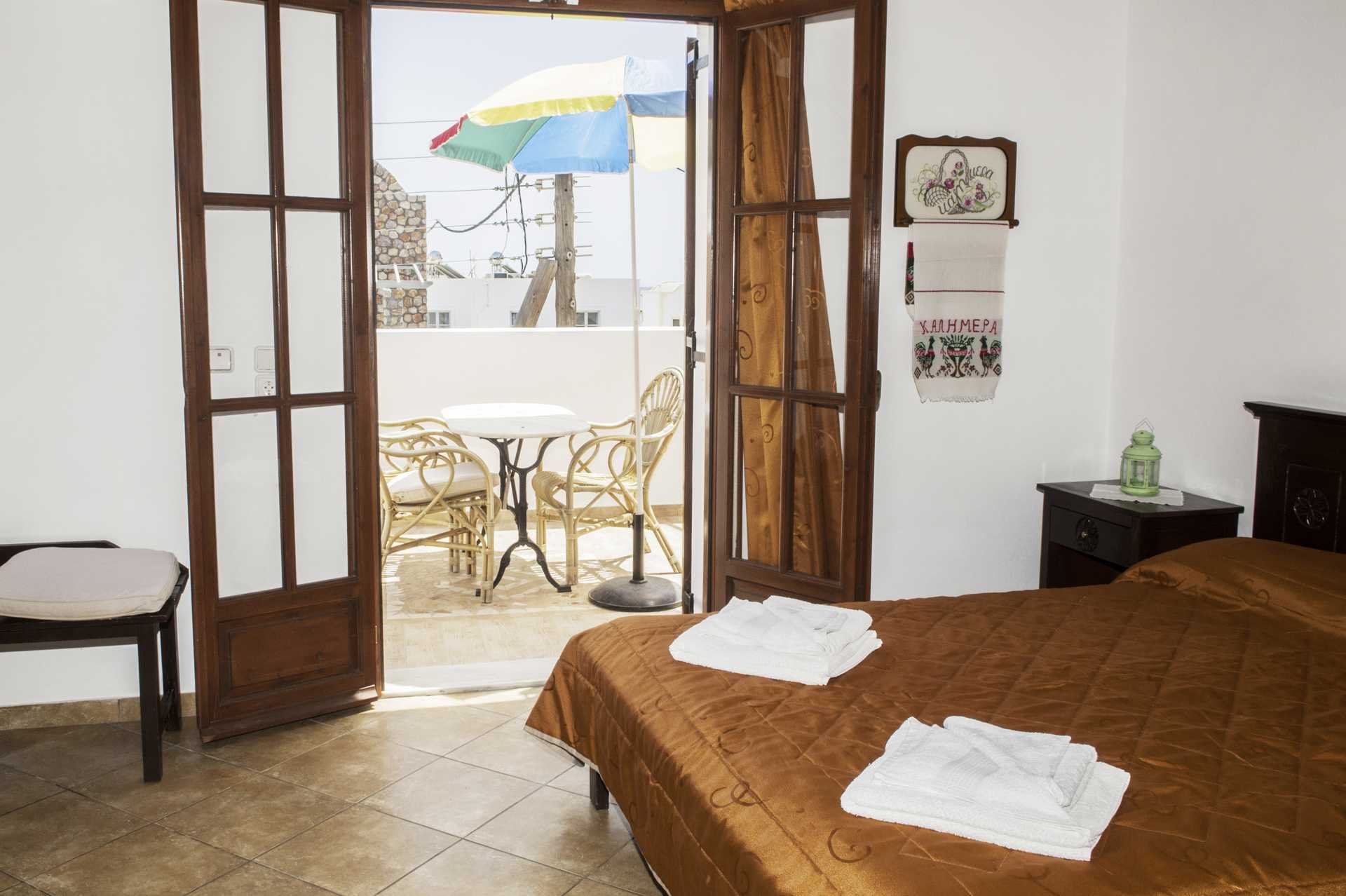 Kahden huoneen asunto Polydefkisissä, Kamarissa.