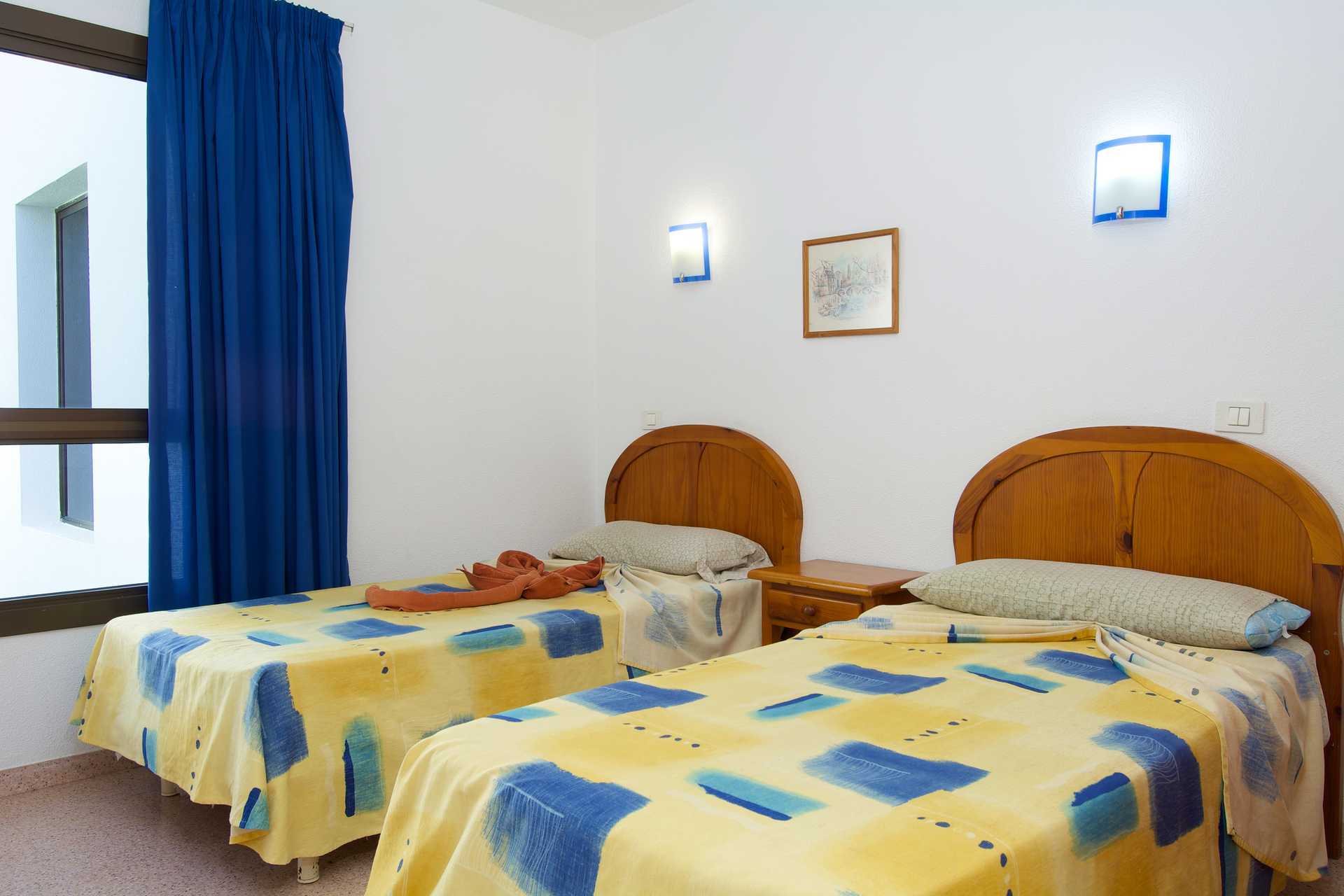 Kahden huoneen huoneisto Heliomarissa Puerto Ricossa Gran Canarialla.