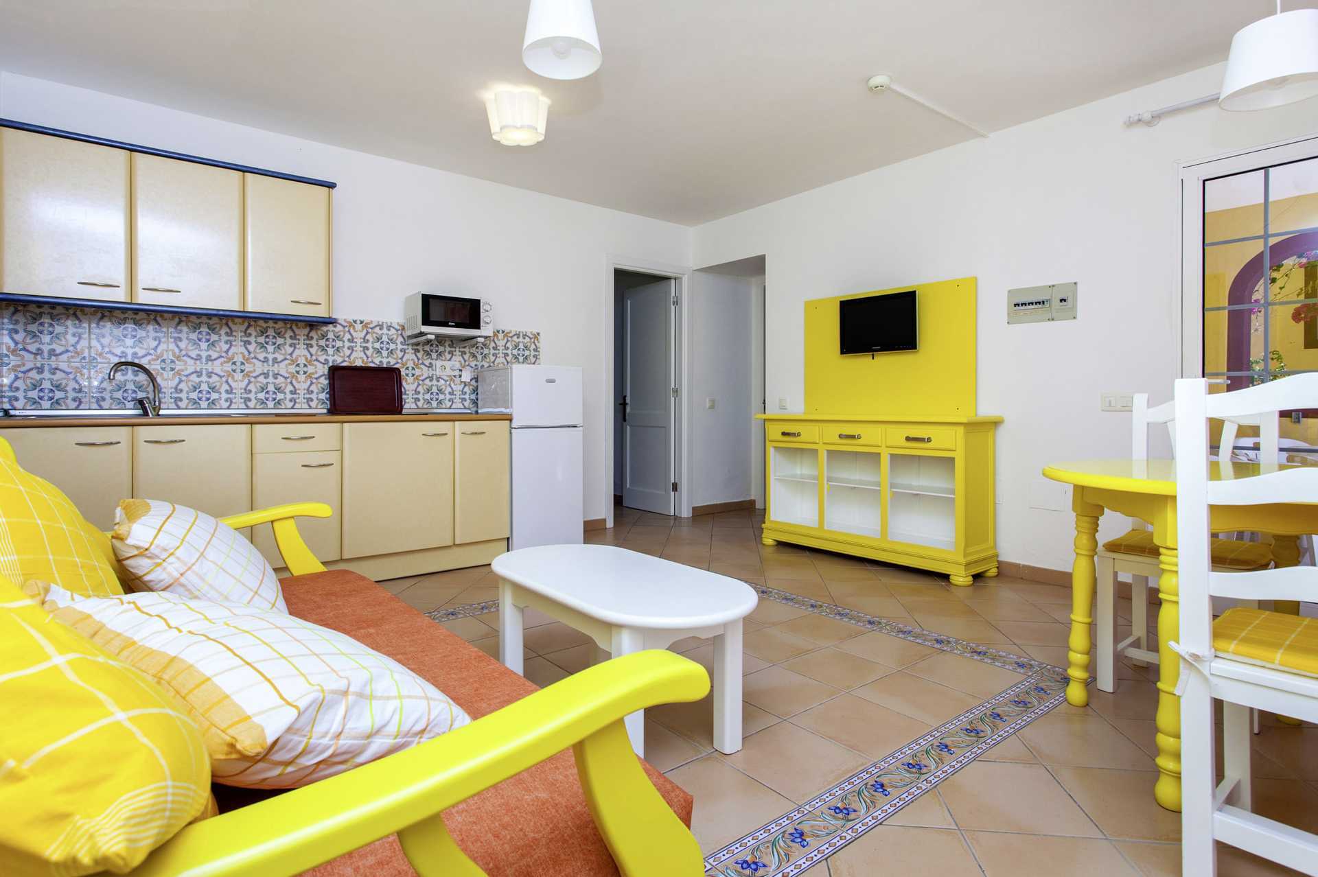 Kahden huoneen huoneisto Maxorata Beach -hotellissa Corralejossa, Fuerteventurassa.