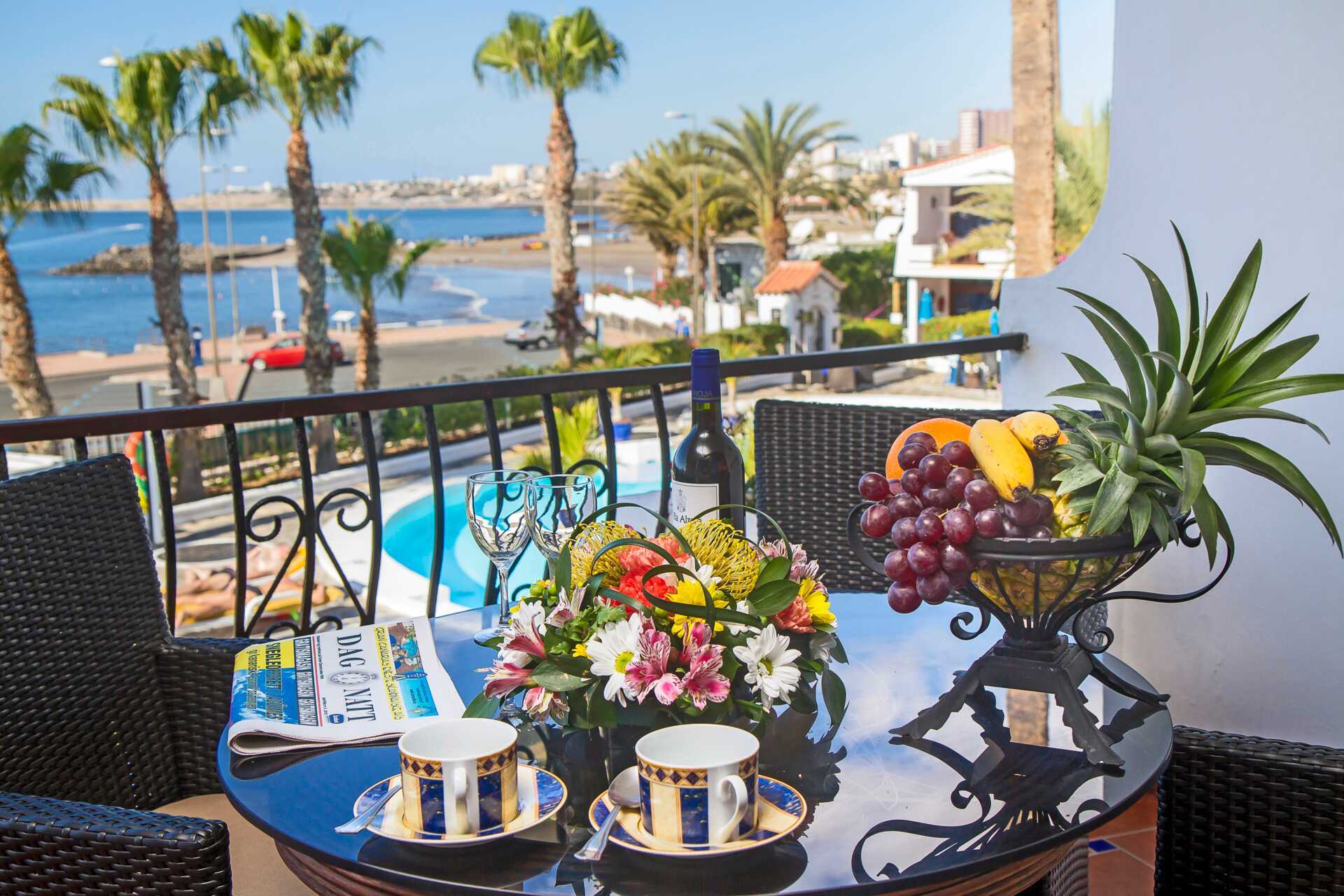 Kahden huoneen superior-huoneisto Sunsuites Carolinassa, Gran Canarialla, Kanariansaarilla.