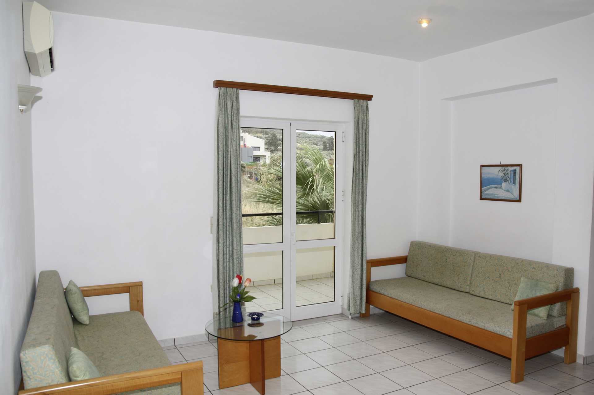 Kaksio hotelli Marakisissa Plataniaksessa Kreetalla, Kreikassa