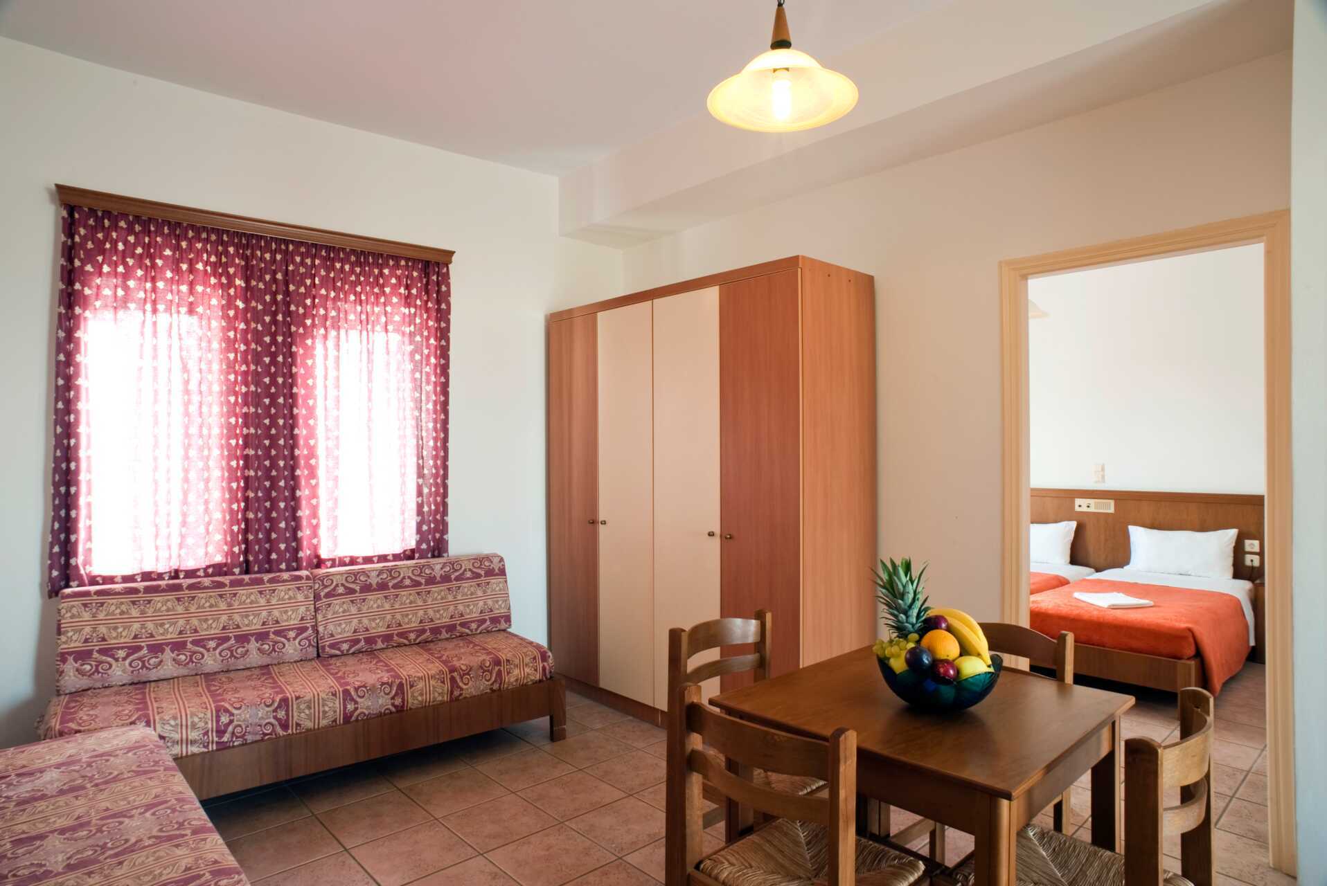 Kaksio hotelli Nontasissa Kreetalla, Kreikassa