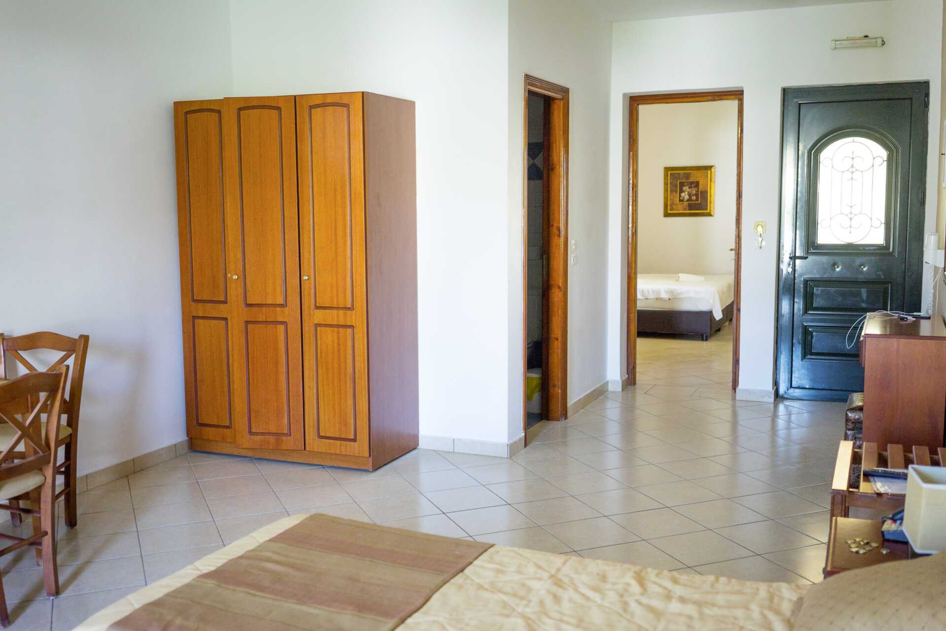 Kaksio hotellissa Zephyros Village Karpathos, Kreikka.