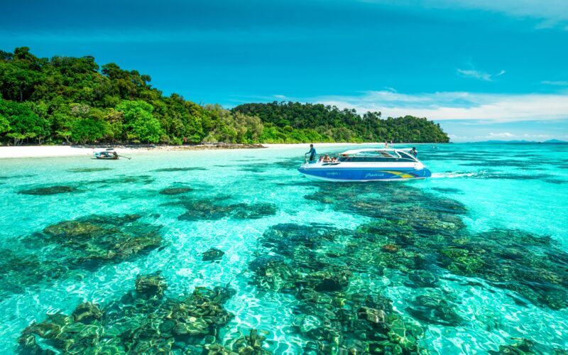 Koh Rok & Koh Haa pikaveneellä