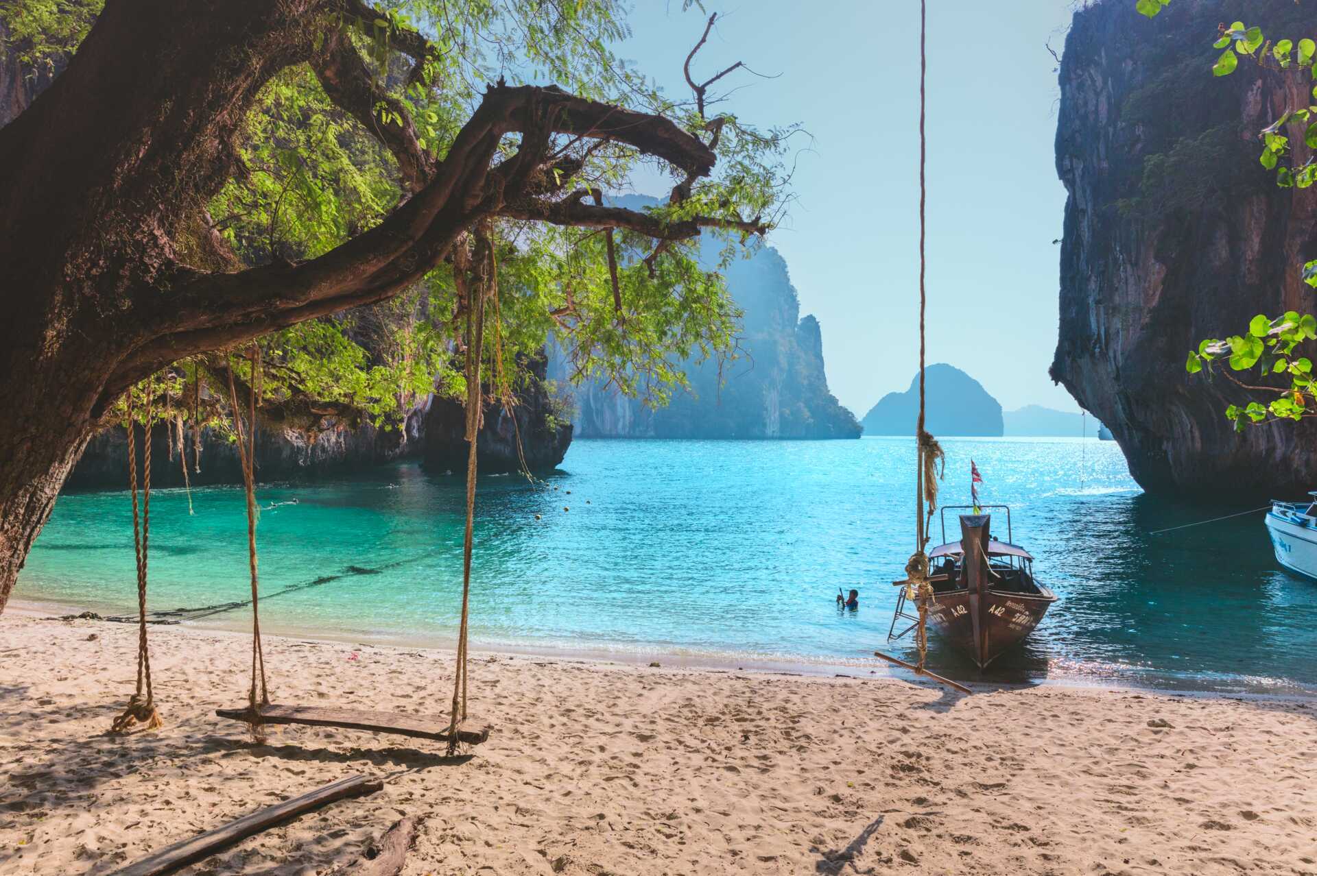 Koh Lao Lading Krabin ulkopuolella.