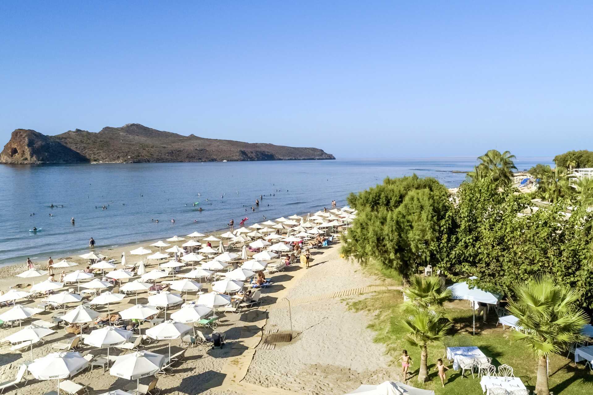 Ranta. Agia Marina, Kreeta, Kreikka.