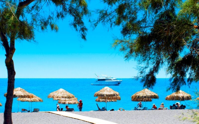 Kuvankaunis Santorini
