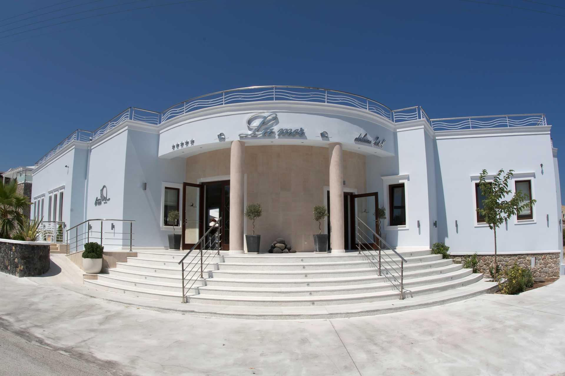 Sisäänkäynti, Hotelli La Mer, Santorini, Kreikka.