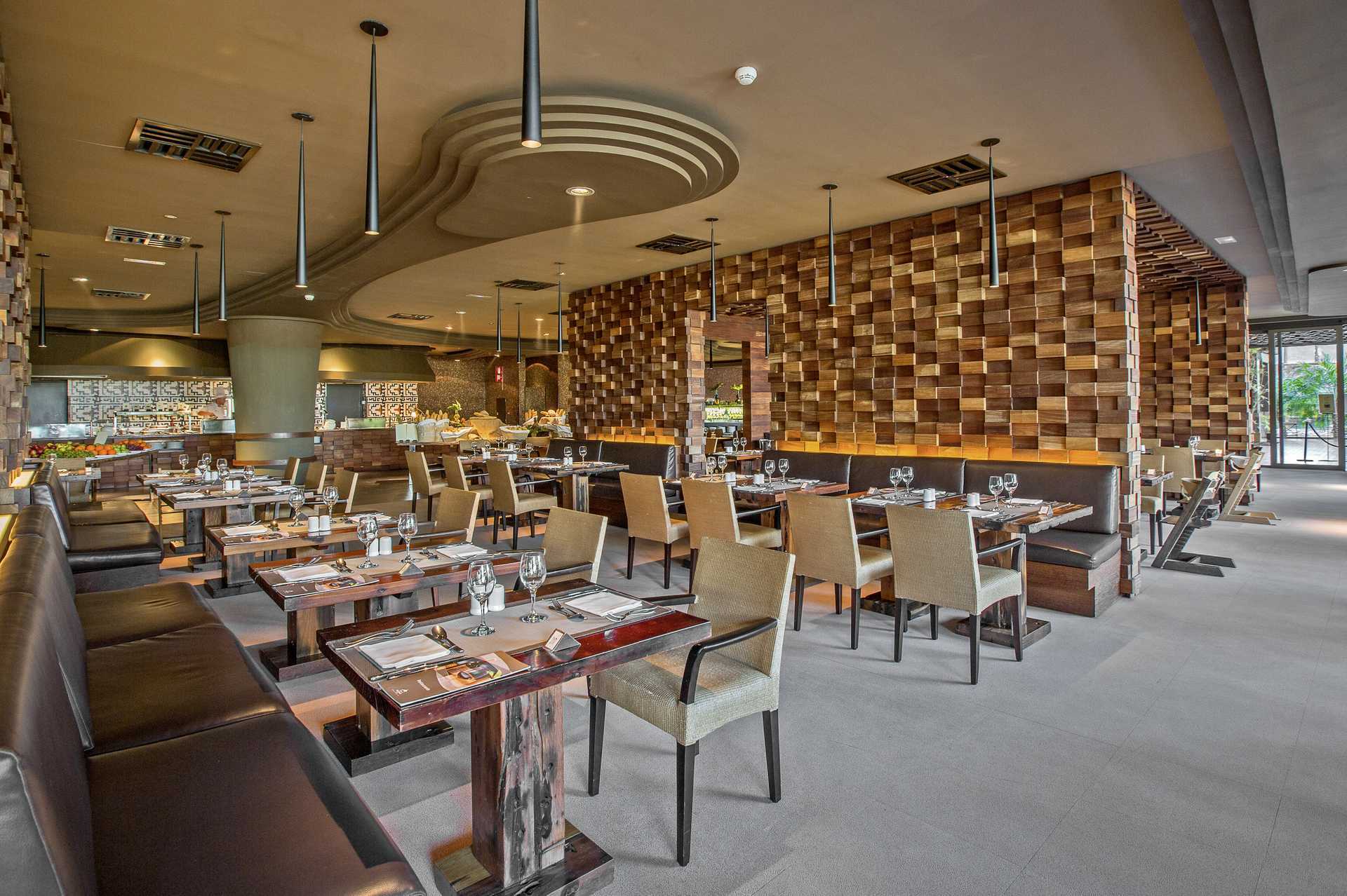 Lopesan Baobab Resortin buffetravintola Baobab.