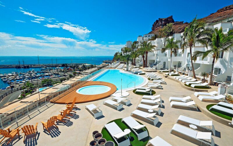 Allasalue. Hotelli Marina Bay View, Puerto Rico, Gran Canaria.