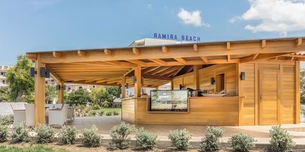 Hotelli Mitsis Ramira Beach Hotel, Psalidi, Kos.